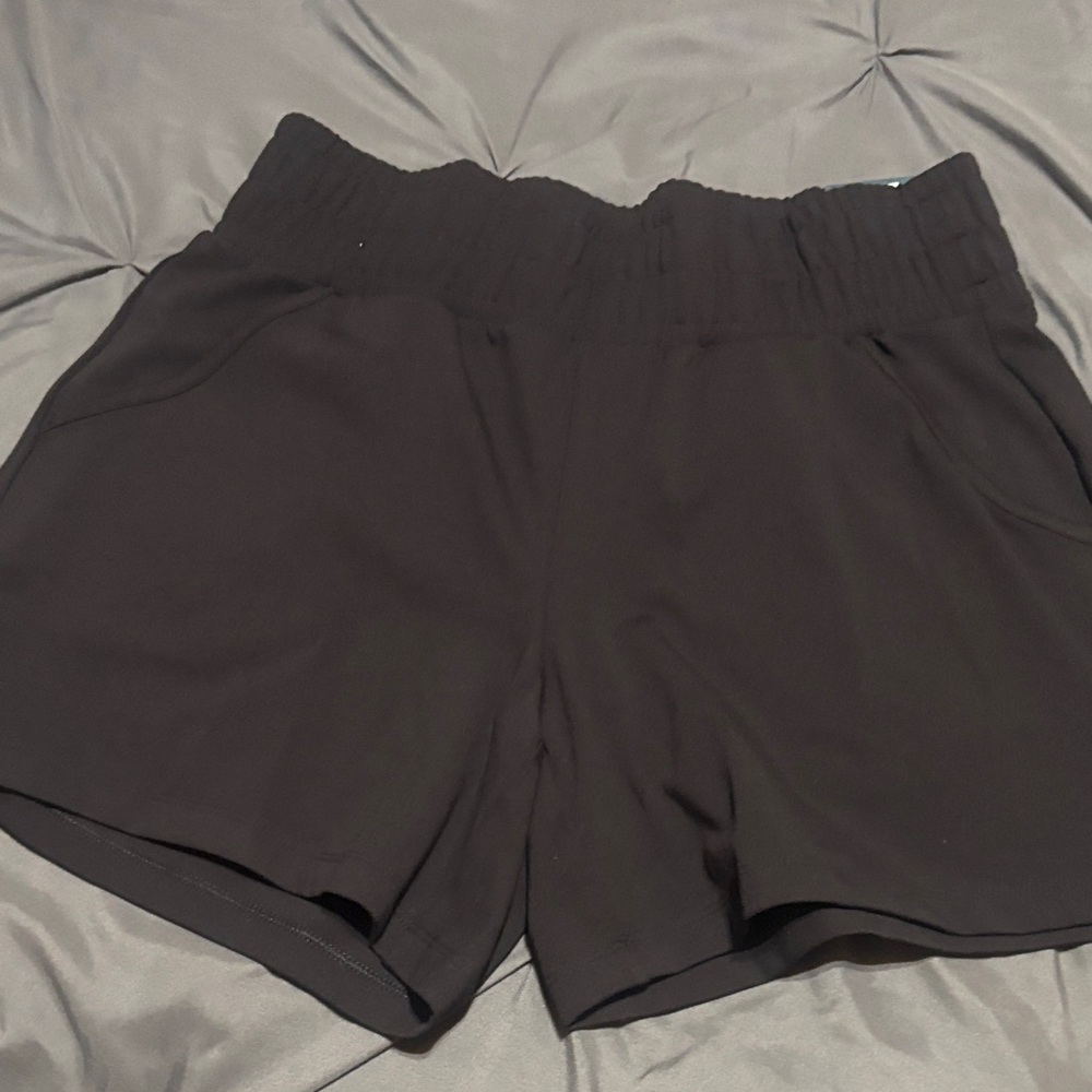 Tek Gear Women's High Waist Black Shorts